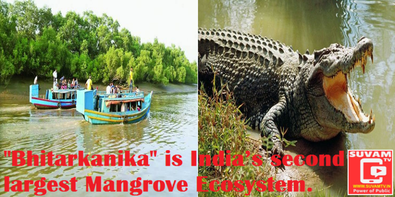 "Bhitarkanika" is India’s second largest Mangrove Ecosystem.