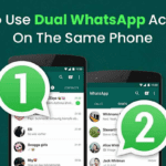 Set up and use Multiple WhatsApp accounts on the same Device.