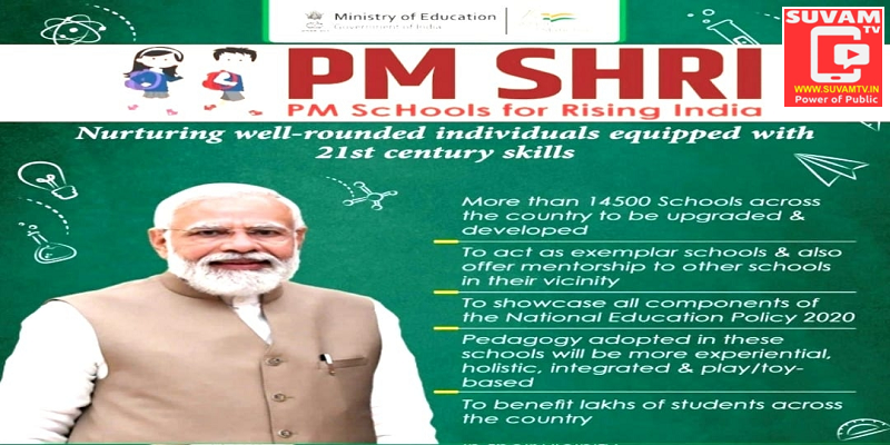 800 Govt Schools in Odisha will be developed into PM Shri schools.