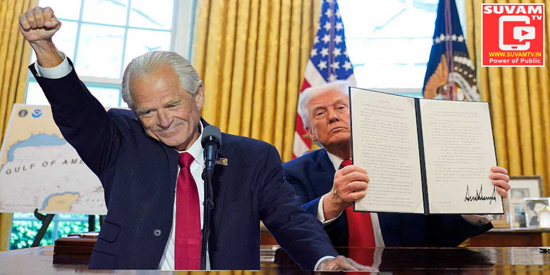 The Trump adviser Peter Navarro criticising India.